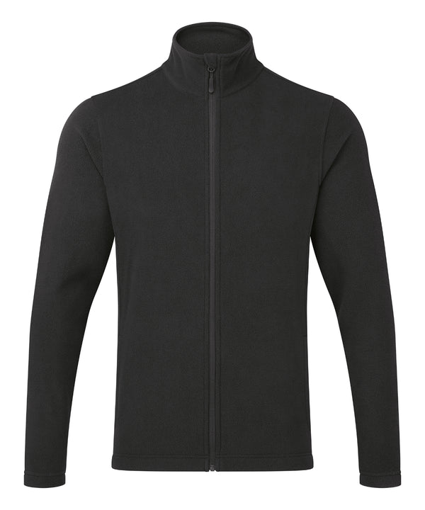 Premier ‘Recyclight’ Full-zip Microfleece - Black