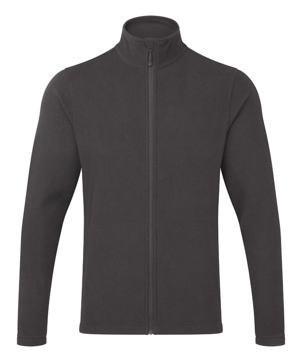 Premier ‘Recyclight’ Full-zip Microfleece - Dark Grey