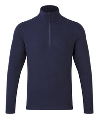 Premier Unisex ‘Recyclight’ 1/4 Zip Microfleece - Navy