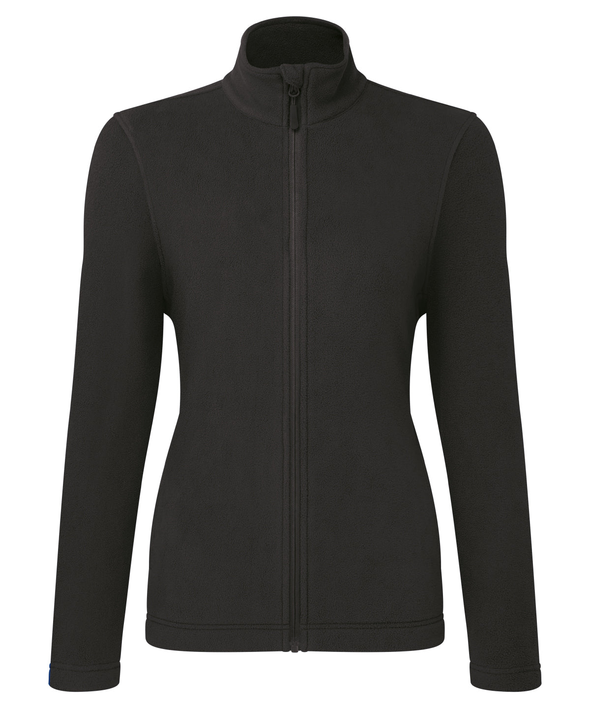 Premier Women’s ‘Recyclight’ Full-zip Microfleece - Black