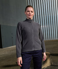 Premier Women’s ‘Recyclight’ Full-zip Microfleece - Black