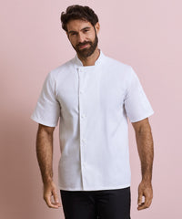 Premier Chef's Essential Short Sleeve Jacket - Black