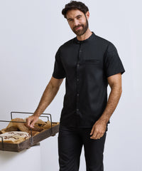Premier Chef's 'Recyclight' Short Sleeve Shirt - Black