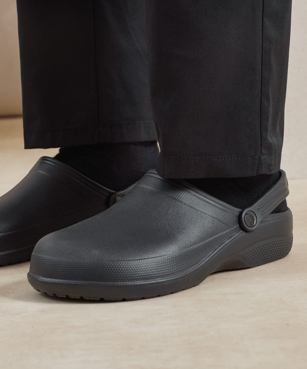 Premier Chef’s Non-slip ‘Anchor’ Clogs - Black