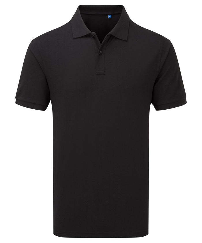 Premier ‘Essential’ Unisex Short Sleeve Workwear Polo Shirt - Black