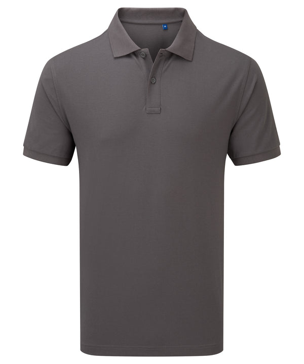 Premier ‘Essential’ Unisex Short Sleeve Workwear Polo Shirt - Dark Grey