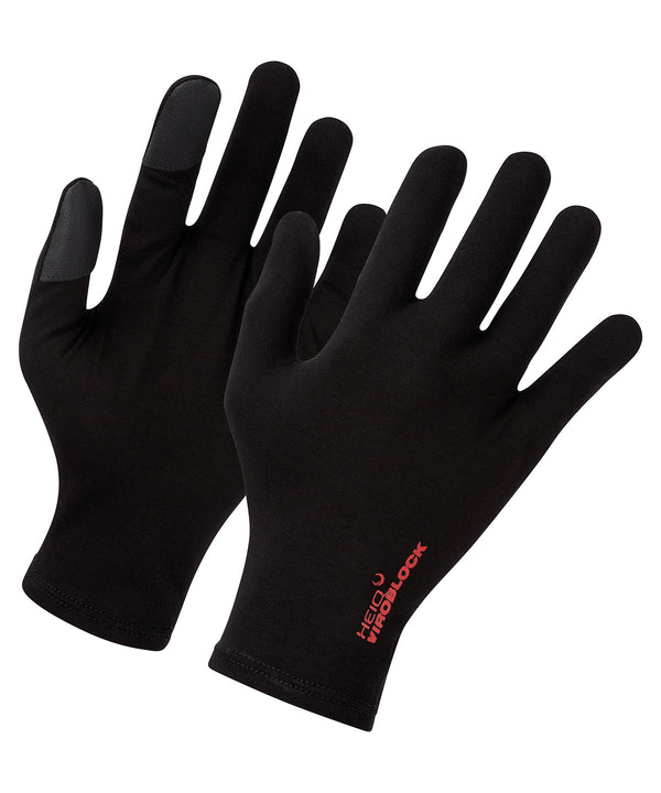 Premier Touch Gloves, Powered by HeiQ Viroblock (one Pair) - Black