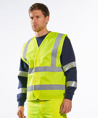 Portwest Hi-vis Two-band-and-brace Vest - Yellow