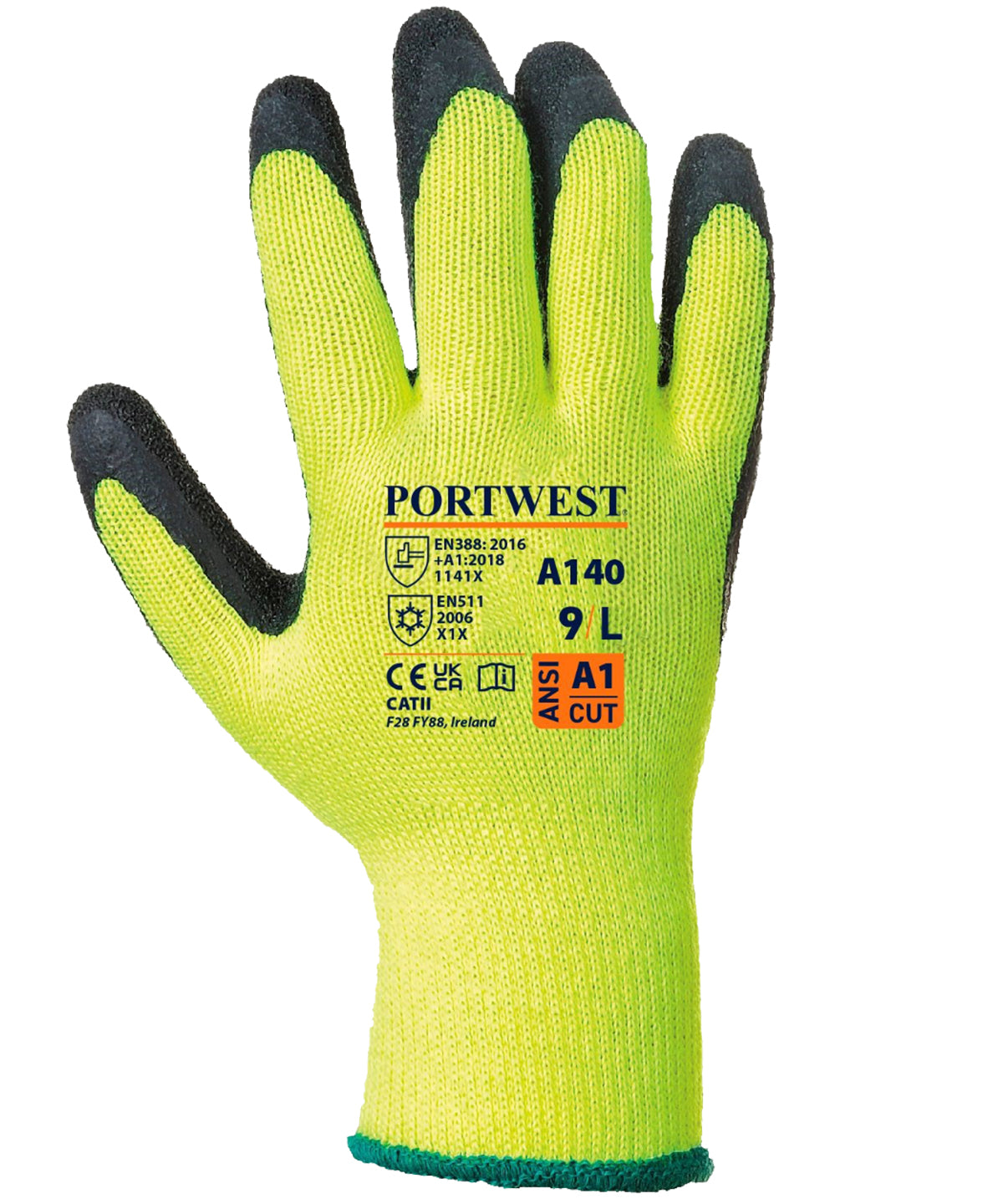 Portwest Thermal Grip Glove - Black