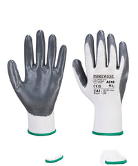 Portwest Flexo Grip Nitrile Glove - Grey