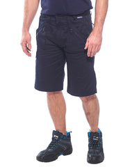 Portwest Action Shorts (S889) Regular Fit - Black