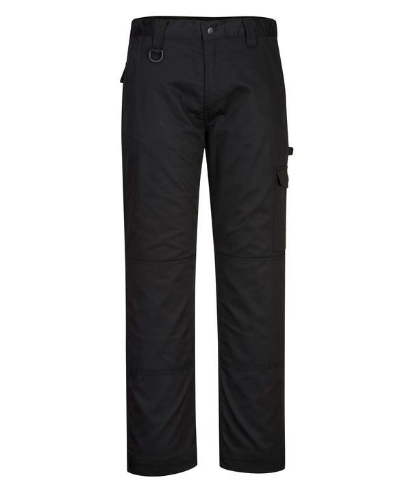 Portwest WX2 Work Trousers (CD884) Regular Fit - Black