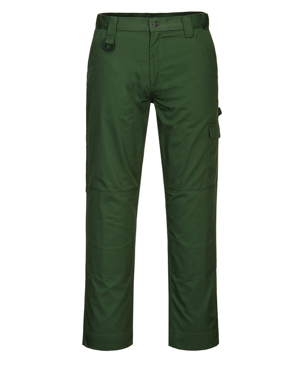 Portwest WX2 Work Trousers (CD884) Regular Fit - Forest Green