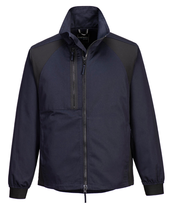Portwest WX2 Stretch Work Jacket - Deep Navy/Black