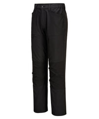 Portwest WX2 Stretch Work Trousers (CD886) Slim Fit - Black