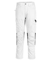 Portwest WX2 Stretch Trade Trousers - White