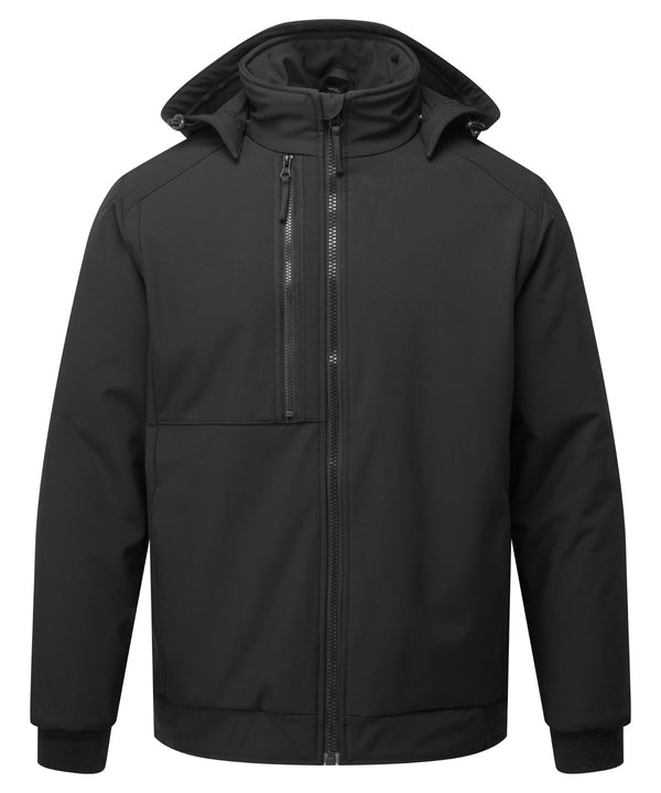 Portwest WX2 2-layer Padded Softshell - Black