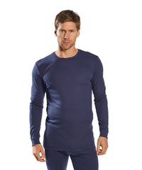 Portwest Thermal T-shirt Long Sleeved - Navy