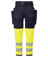 Portwest Ultimate Modular 3-in-1 Trousers - Black/Yellow