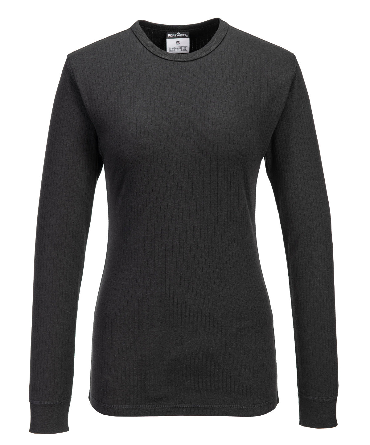 Portwest Women’s Baselayer Top - Black