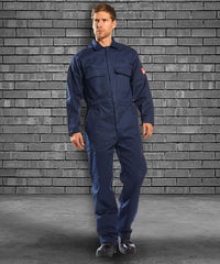 Portwest Bizweld™ Flame-resistant Coverall - Navy