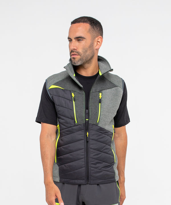 Portwest DX4 Hybrid Baffle Gilet - Metal Grey