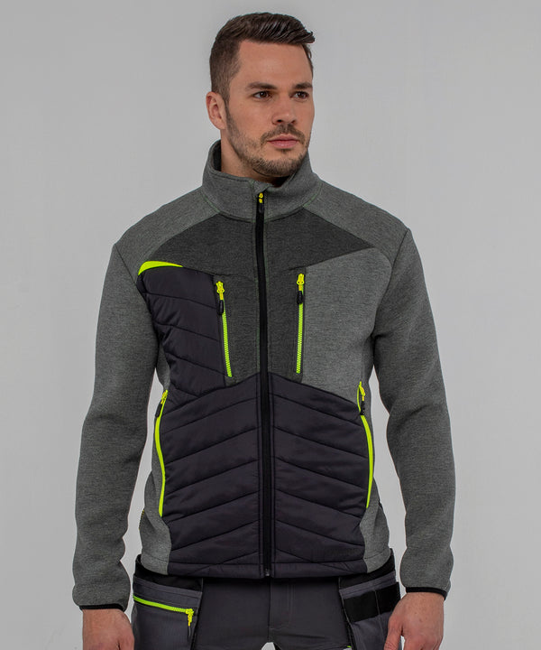 Portwest DX4 Hybrid Baffle Jacket - Metal Grey