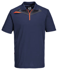 Portwest DX4 Polo Shirt - Navy/Orange