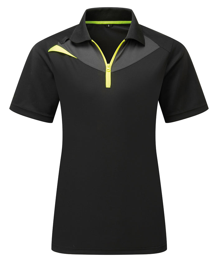 Portwest Women’s DX4 Polo Shirt - Black