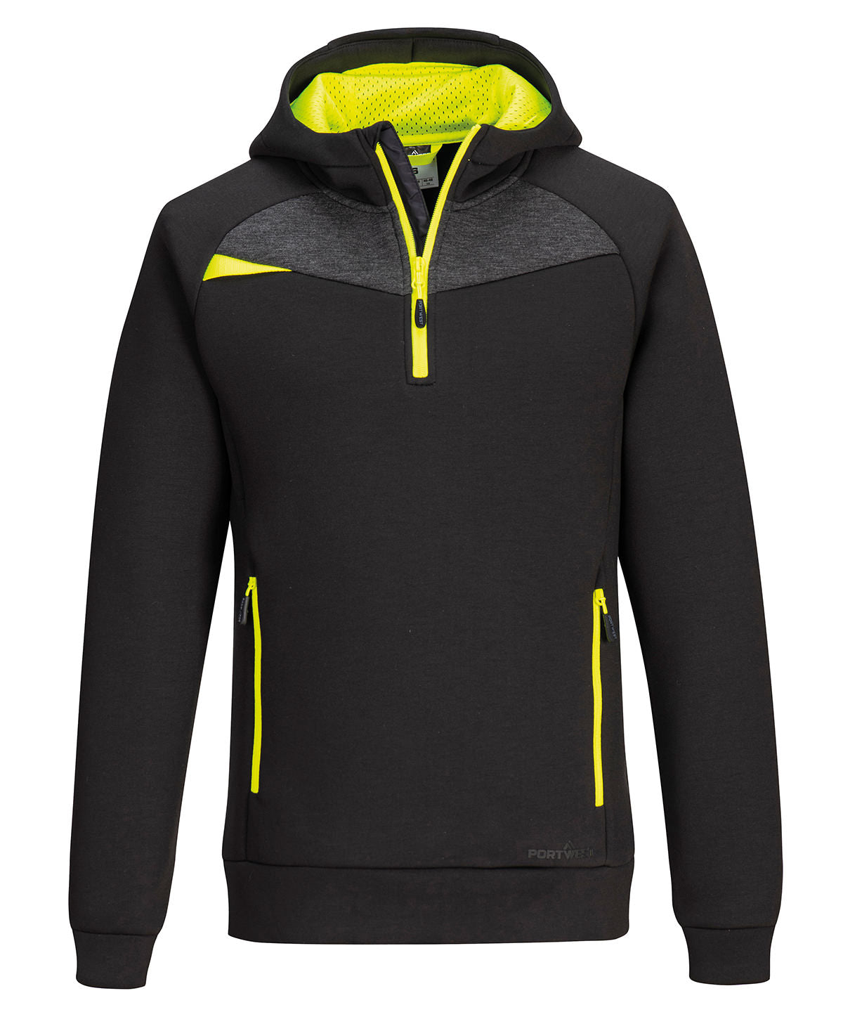 Portwest DX4 ¼-zip Hoodie - Black