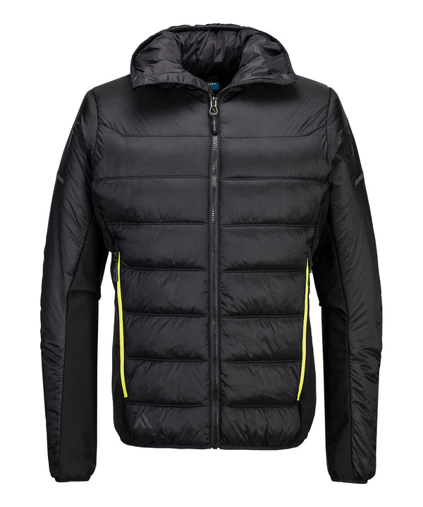 Portwest EV4 Insulated Baffle Jacket - Black