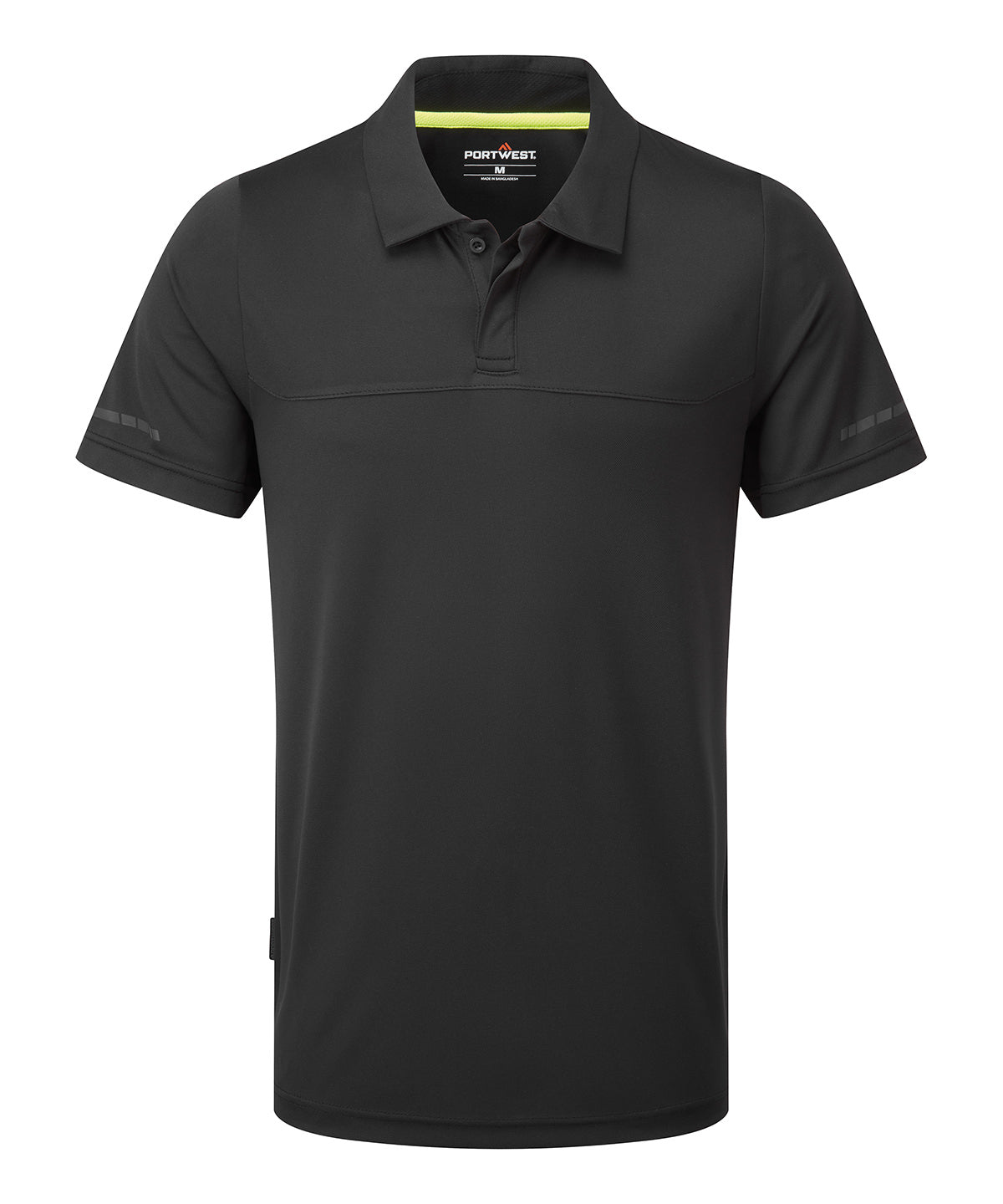 Portwest EV4 Polo Shirt - Black