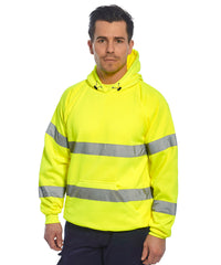 Portwest Hi-vis Hooded Sweatshirt - Orange