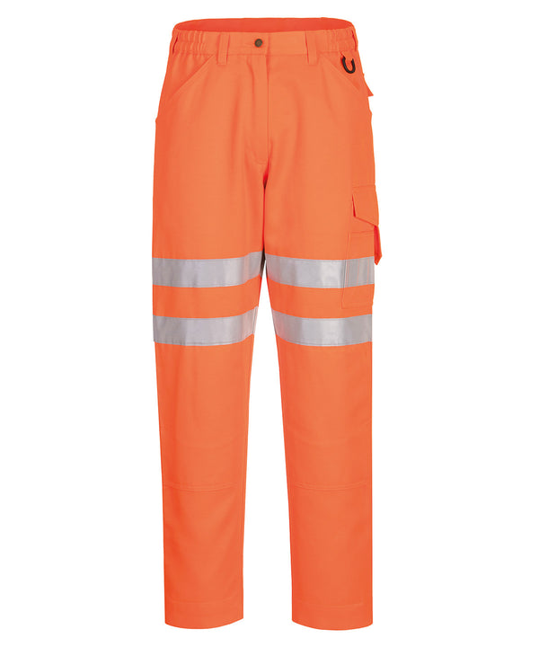 Portwest Eco Hi-vis Trousers - Orange