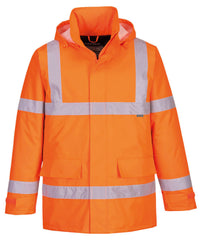 Portwest Eco Hi-vis Winter Jacket - Orange