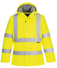 Portwest Eco Hi-vis Winter Jacket - Yellow