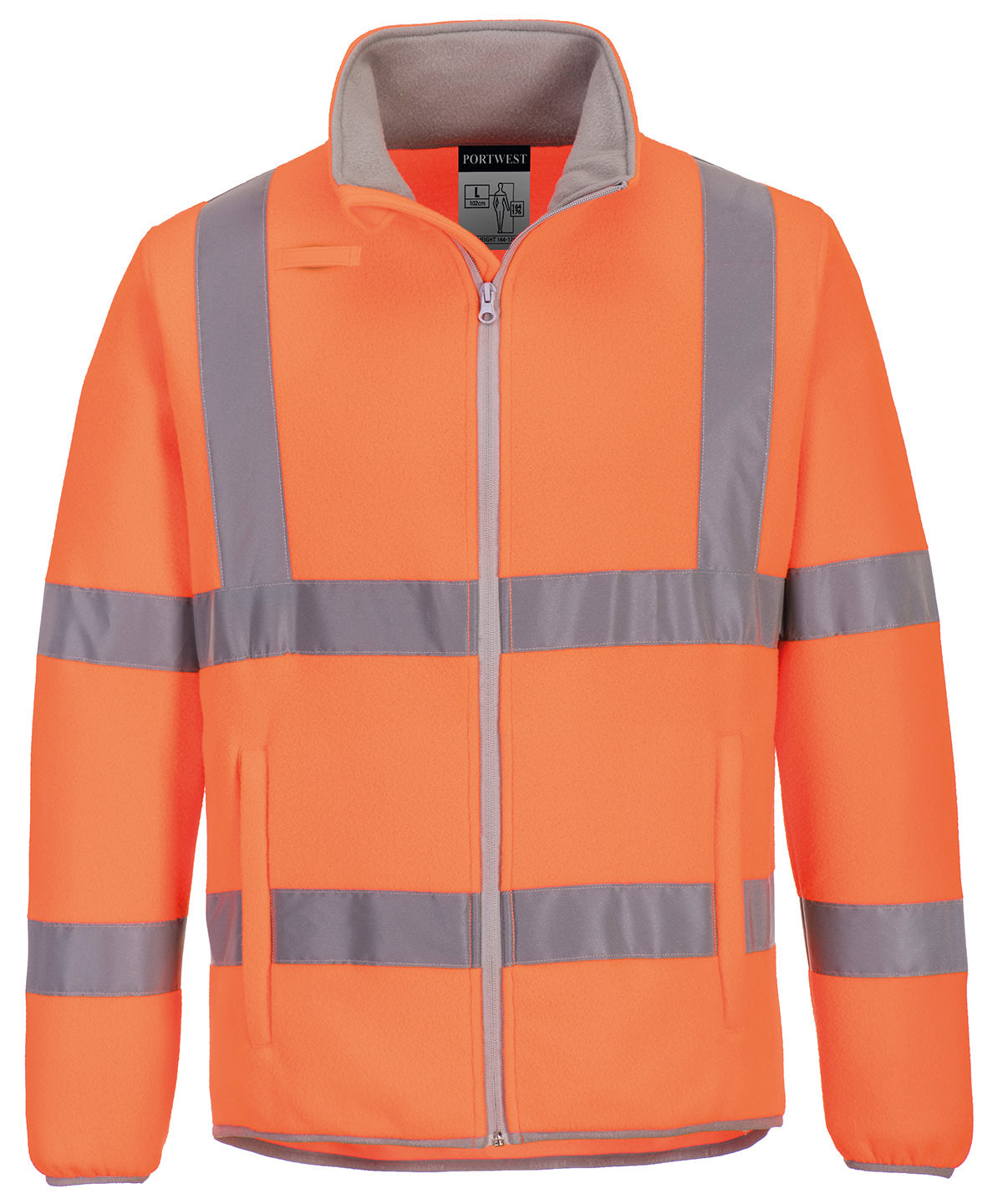 Portwest Eco Hi-vis Fleece Jacket - Orange