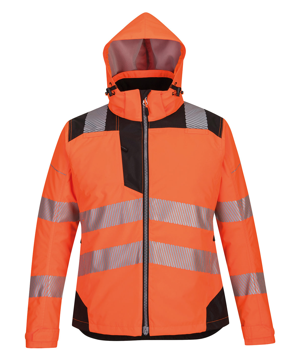 Portwest Women’s PW3 Hi-vis Winter Jacket - Orange/Black