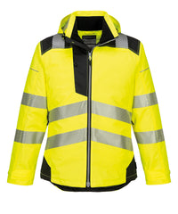 Portwest PW3 Hi-vis Winter Jacket - Yellow/Black