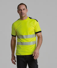 Portwest PW3 Hi-vis T-shirt - Orange/Black