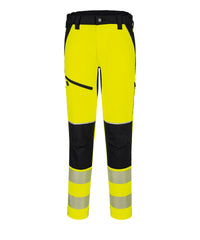 Portwest PW3 Hi-vis Stretch Trousers - Yellow/Black