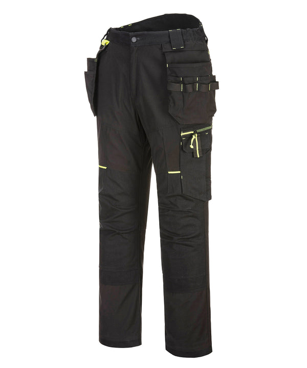 Portwest WX3 Eco Stretch Holster Trousers (T706) Active Fit - Black