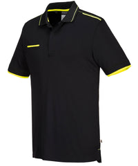 Portwest WX3 Eco Polo Shirt - Black