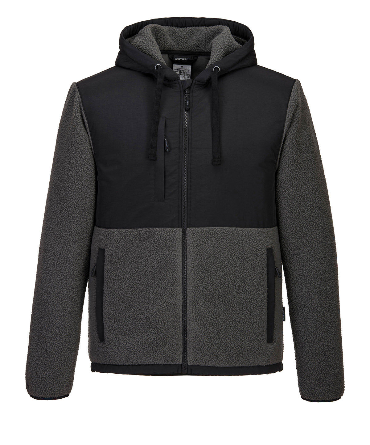 Portwest KX3 Borg Fleece - Black/Grey