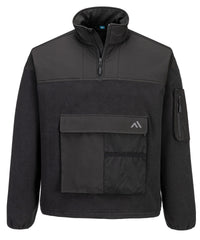 Portwest KX3 Sport ¼-zip Fleece - Black