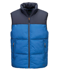 Portwest KX3 Sport Insulated Baffle Bodywarmer - Blue
