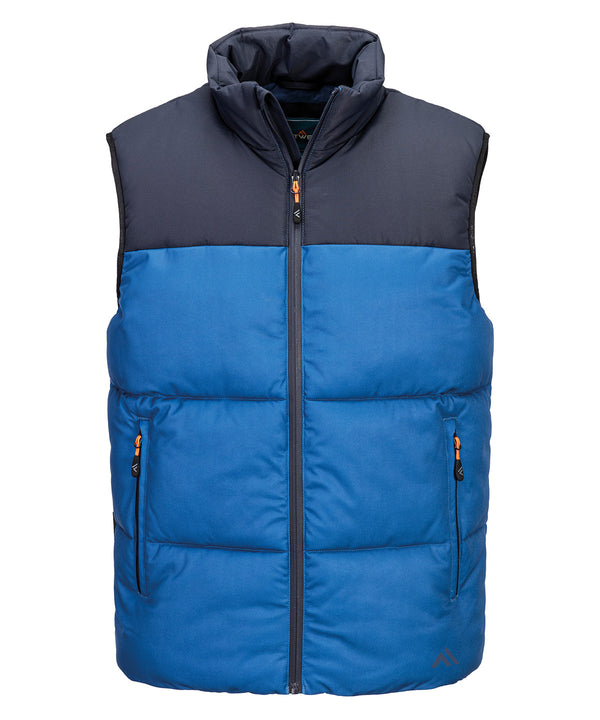 Portwest KX3 Sport Insulated Baffle Bodywarmer - Blue