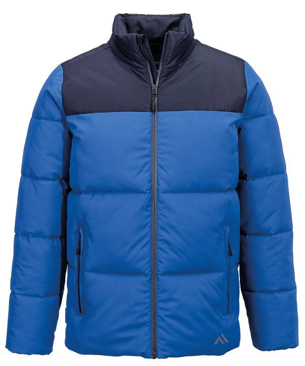 Portwest KX3 Sport Insulated Baffle Jacket - Blue