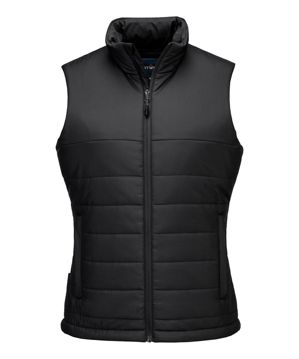 Portwest Women’s Professional Insulated Baffle Gilet - Black