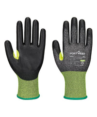 Portwest Cs Cut E18 PU Gloves - Black